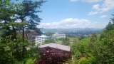 信夫山からの眺め